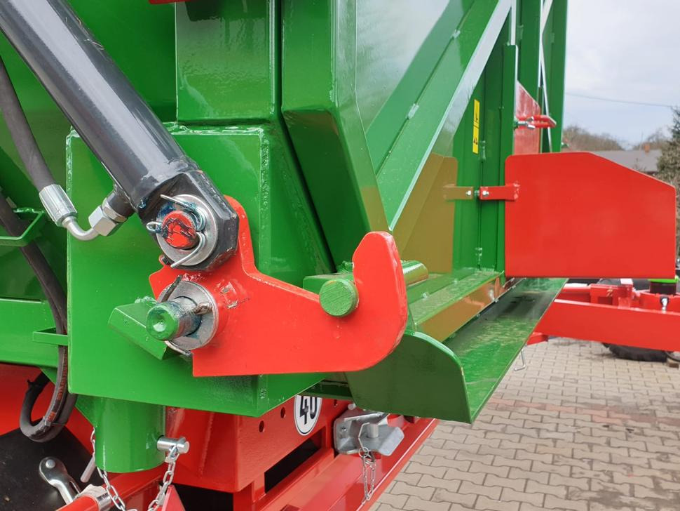 Reboque basculante agrícola nuevo Techmont Anhänger Tandemkipper / Trailer / Remorque / Rimorchio / Remolque tándem / Прицеп монолитный двухосный тандем / Przyczepa tandem PTTCW112 12 t: foto 11