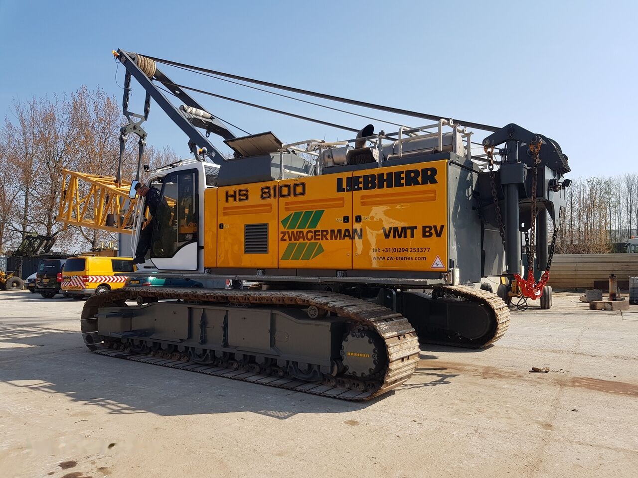 Liebherr HS 8100 HD - Guindaste sobre esteiras: foto 2 Liebherr HS 8100 HD - Guindaste sobre esteiras: foto 2