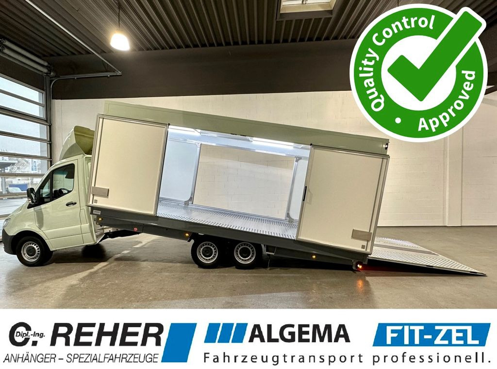 Algema Mercedes Sprinter 619 BLITZLADER 2 -Koffer - Caminhão transporte de veículos, Veículo comercial: foto 1 Algema Mercedes Sprinter 619 BLITZLADER 2 -Koffer - Caminhão transporte de veículos, Veículo comercial: foto 1