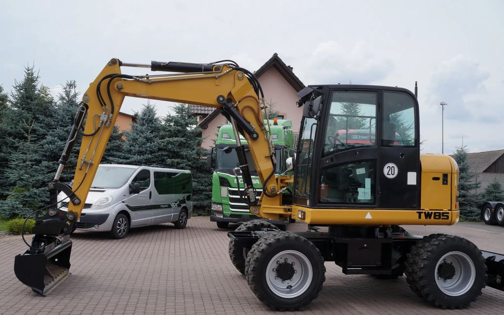 Terex TW 85 Koparka kołowa Sprowadzona silnik DEUTZ Stan Wzorowy - Escavadeira de rodas: foto 2 Terex TW 85 Koparka kołowa Sprowadzona silnik DEUTZ Stan Wzorowy - Escavadeira de rodas: foto 2
