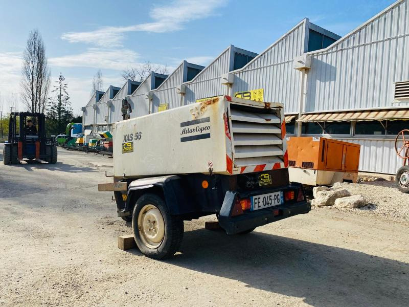 ATLAS COPCO XAS 56 Compresseur d'air sur roues - Compressor de ar: foto 3 ATLAS COPCO XAS 56 Compresseur d'air sur roues - Compressor de ar: foto 3