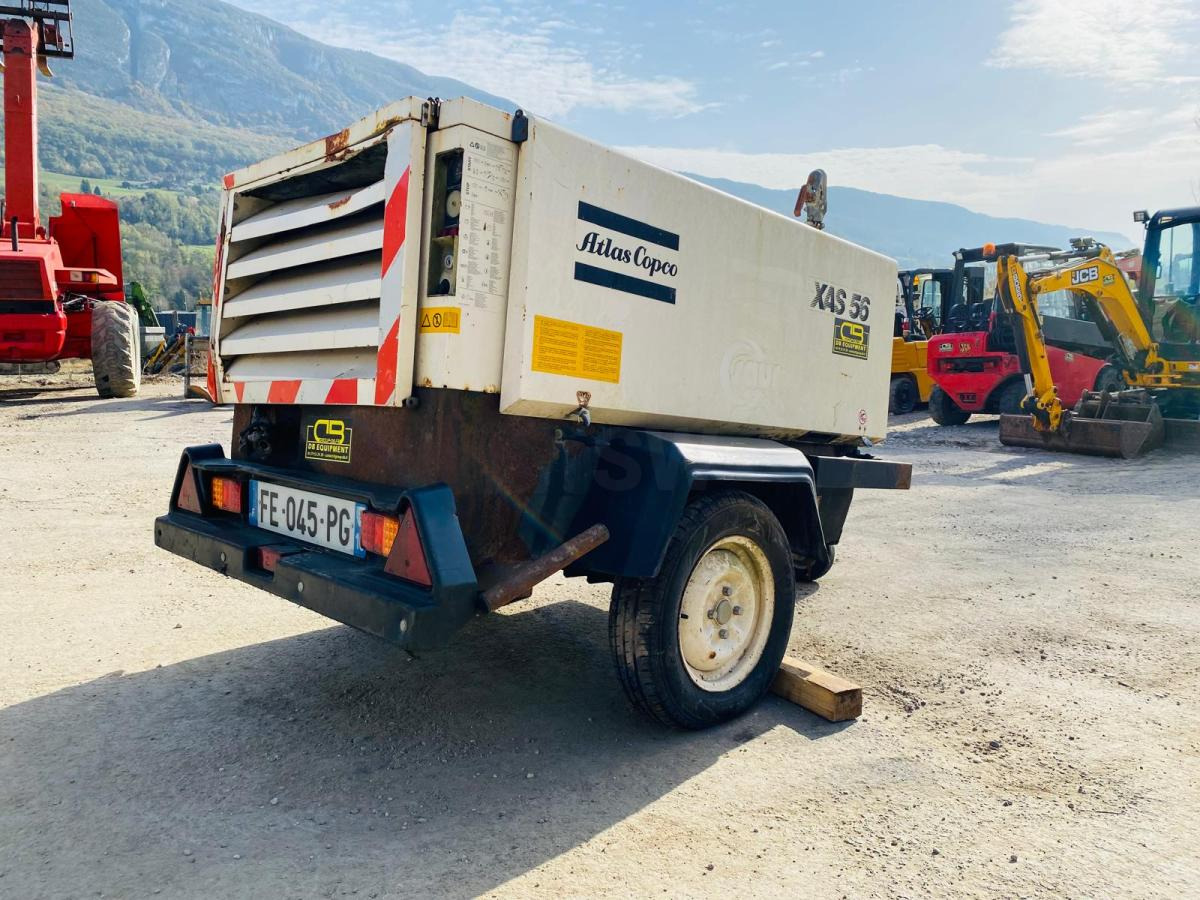 ATLAS COPCO XAS 56 Compresseur d'air sur roues - Compressor de ar: foto 5 ATLAS COPCO XAS 56 Compresseur d'air sur roues - Compressor de ar: foto 5