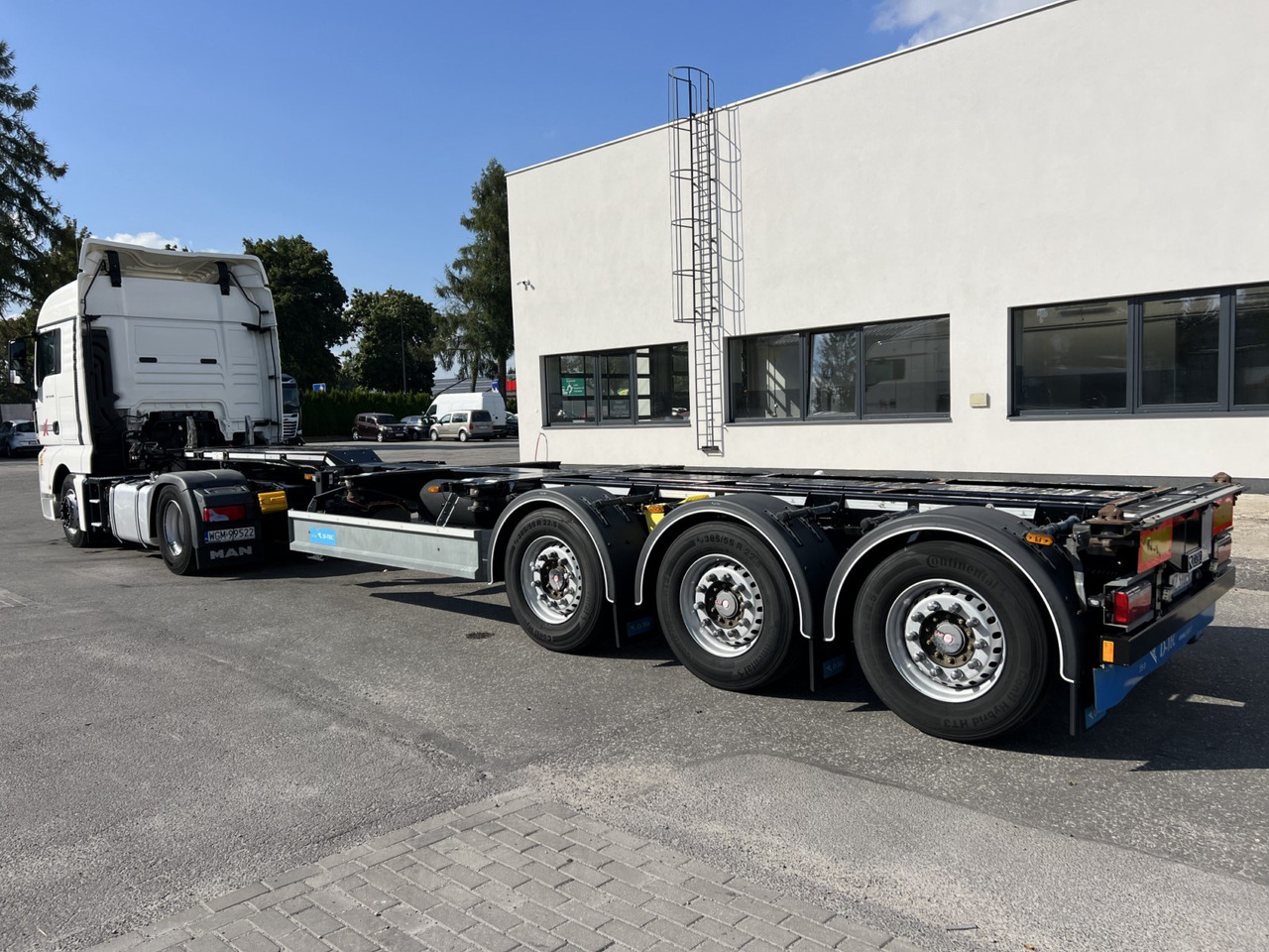 D-TEC Portmaster VCC-01 - Semireboque transportador de contêineres/ Caixa móvel: foto 1 D-TEC Portmaster VCC-01 - Semireboque transportador de contêineres/ Caixa móvel: foto 1