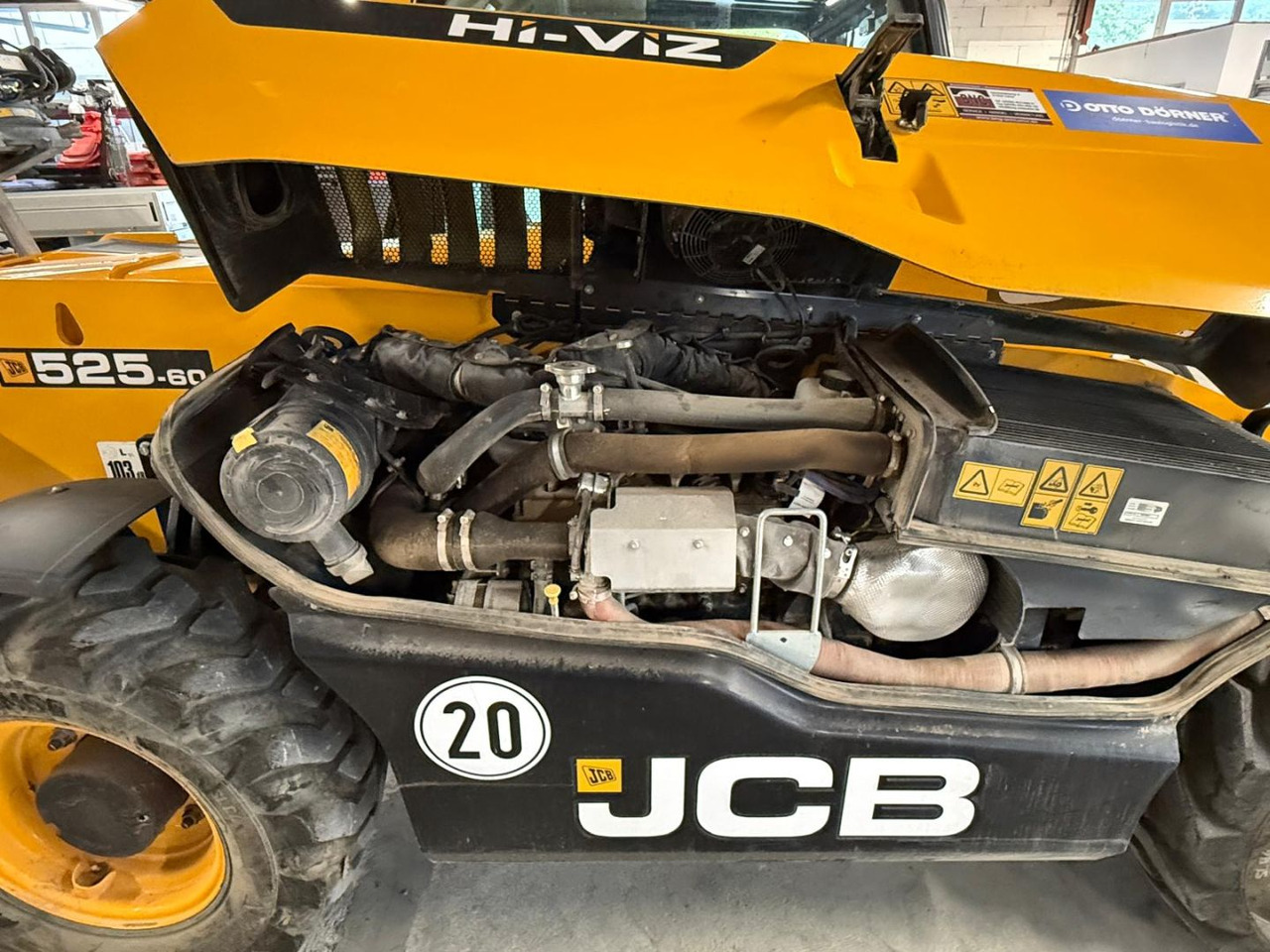 JCB JCB 525-60T5 HiViz - Pá carregadora telescópica: foto 5 JCB JCB 525-60T5 HiViz - Pá carregadora telescópica: foto 5
