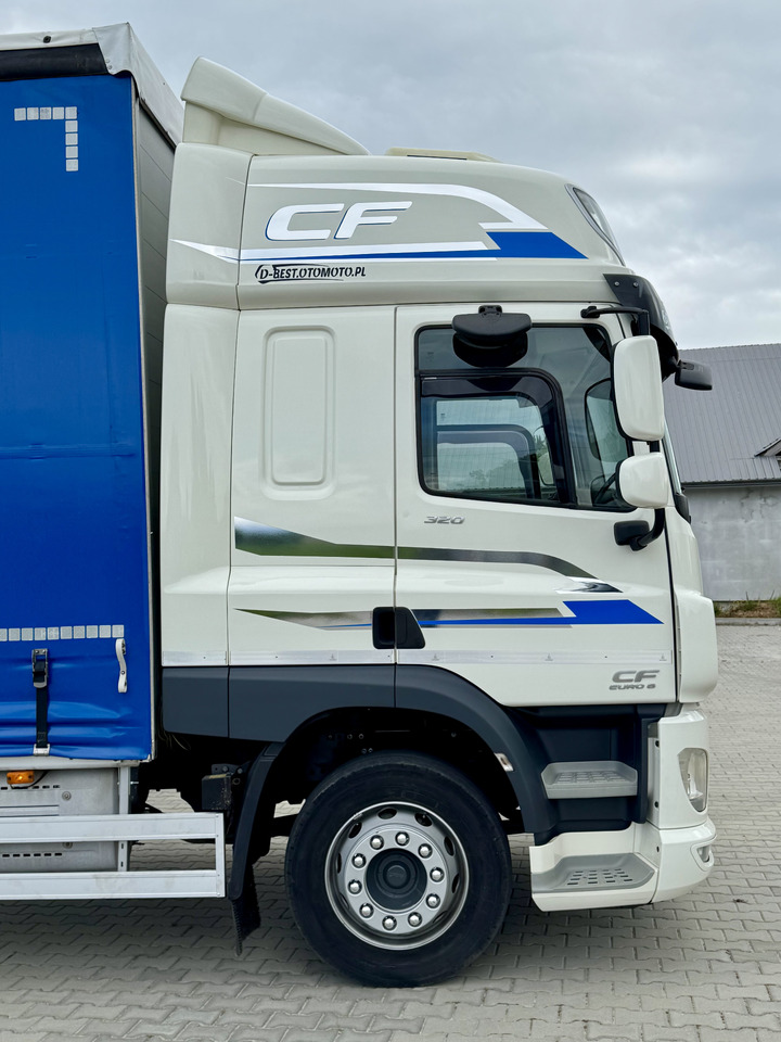 Caminhão com lona DAF CF 320 / FIRANKA / 24 EUROPALETY / SYPIALKA / AUTOMAT / KLIMA POSTOJOWA / 2017 ROK: foto 10