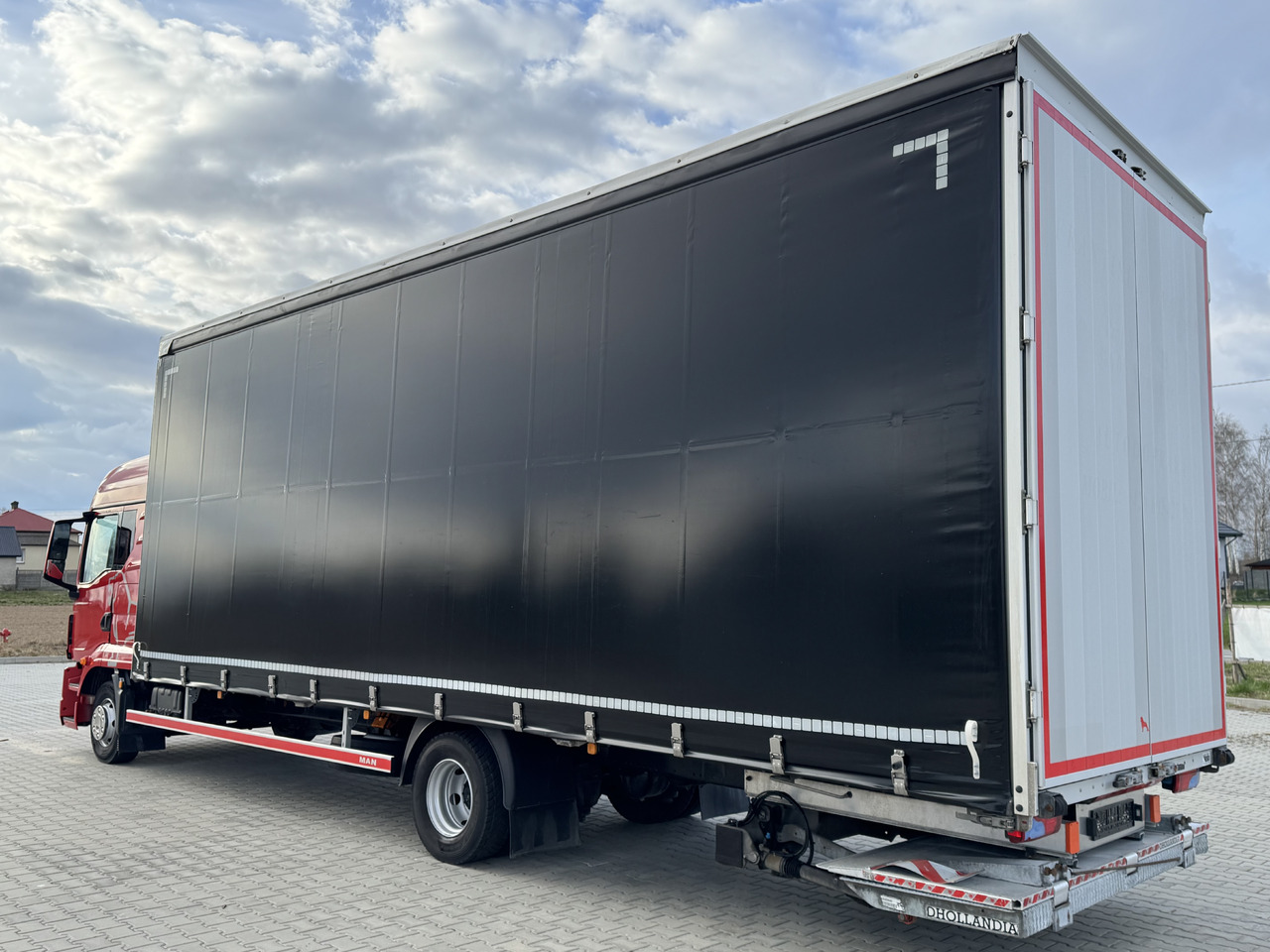 MAN TGL 12.250 / FIRANKA / WINDA / 20 EUROPALET / 8.20 M DŁ / SYPIALKA / 2021 - Caminhão com lona: foto 3 MAN TGL 12.250 / FIRANKA / WINDA / 20 EUROPALET / 8.20 M DŁ / SYPIALKA / 2021 - Caminhão com lona: foto 3