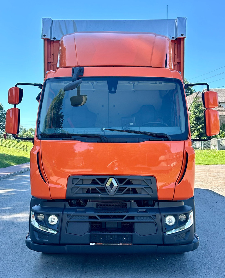 RENAULT D 18 / 280 / FIRANKA / WINDA / 8.6 M DŁUGOŚCI / 21 EUROPALET / NOWE OPONY / ŁADOWNOŚĆ 9.380 KG / AUTOMAT / SERWISOWANA / SPROWADZONA - Caminhão com lona: foto 5 RENAULT D 18 / 280 / FIRANKA / WINDA / 8.6 M DŁUGOŚCI / 21 EUROPALET / NOWE OPONY / ŁADOWNOŚĆ 9.380 KG / AUTOMAT / SERWISOWANA / SPROWADZONA - Caminhão com lona: foto 5