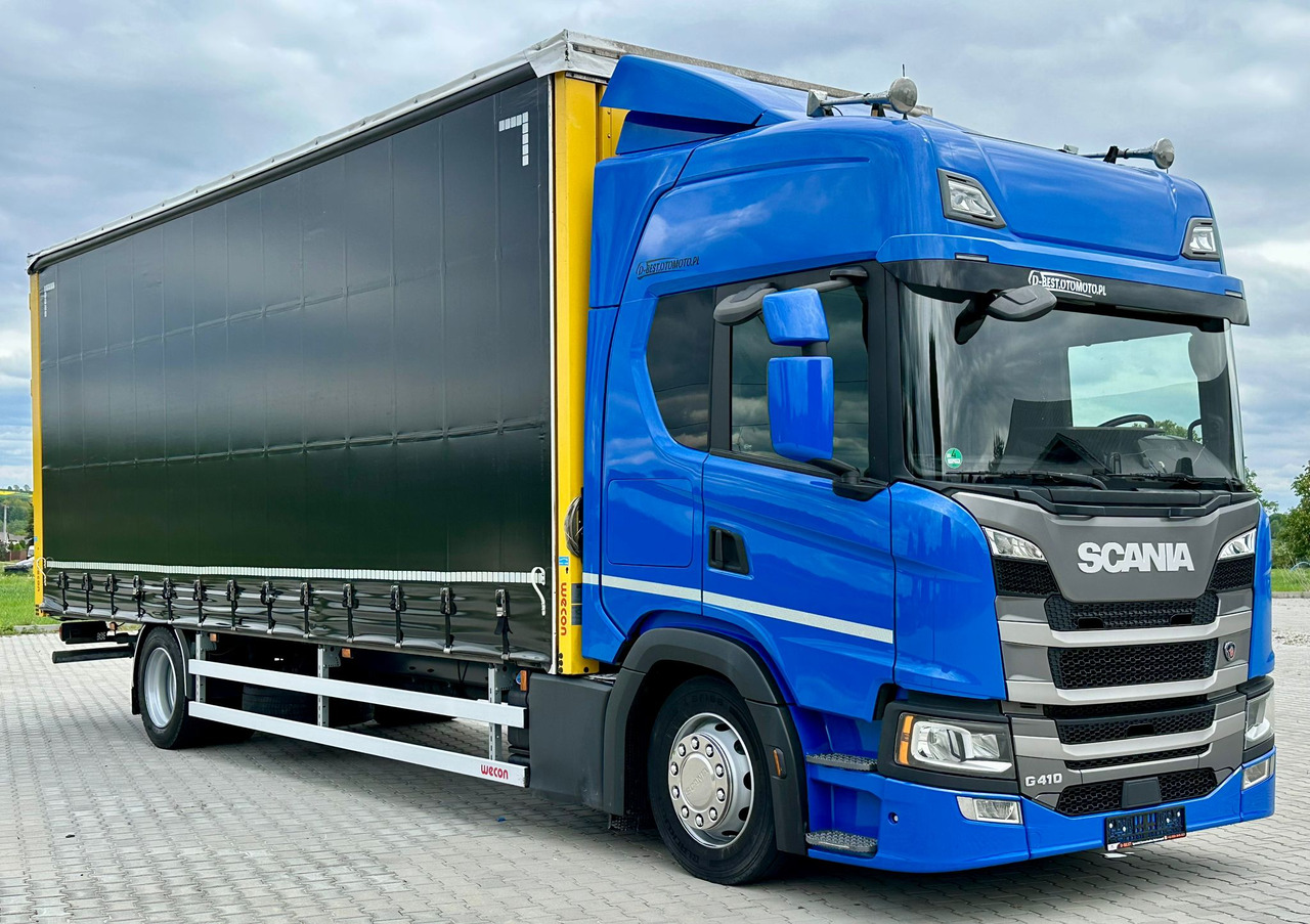 SCANIA G410 / FIRANKA / 20 EUROPALET / SYPIALKA / RETARDER / KLIMA POSTOJOWA / 2020 ROK - Caminhão com lona: foto 1 SCANIA G410 / FIRANKA / 20 EUROPALET / SYPIALKA / RETARDER / KLIMA POSTOJOWA / 2020 ROK - Caminhão com lona: foto 1