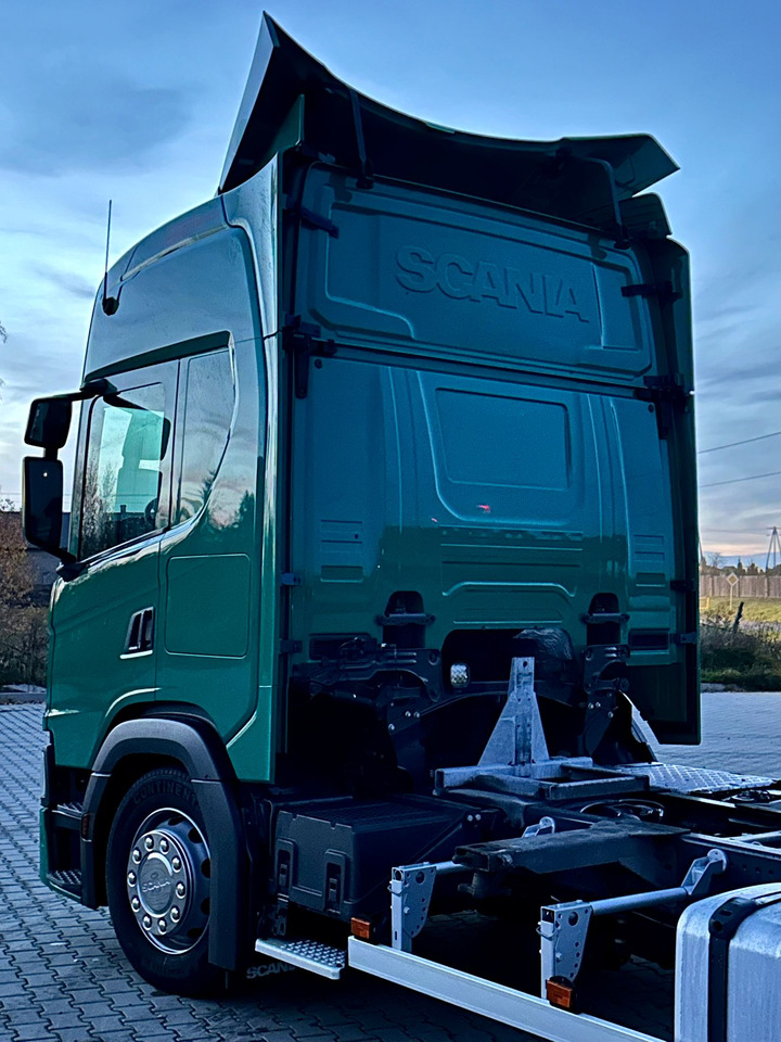 SCANIA G450 / RAMA DO ZABUDOWY / ROZSTAW 5.75 / AUTOMAT / SYPIALKA - Caminhão chassi: foto 5 SCANIA G450 / RAMA DO ZABUDOWY / ROZSTAW 5.75 / AUTOMAT / SYPIALKA - Caminhão chassi: foto 5