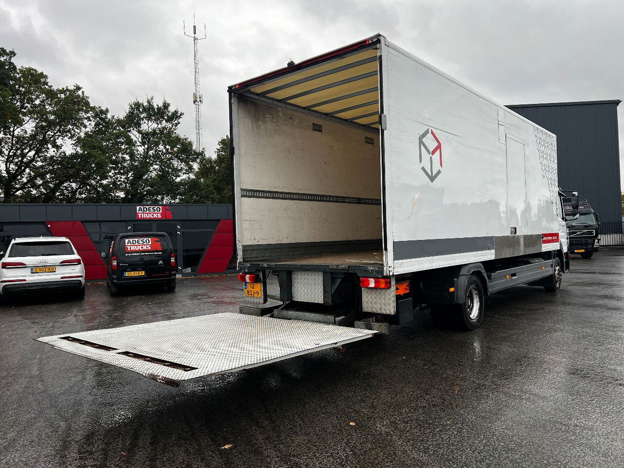 Caminhão furgão Mercedes-Benz Atego 1218 Euro 6, Full steel suspension: foto 6
