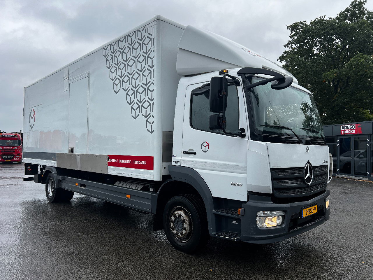Mercedes-Benz Atego 1218 Euro 6, Full steel suspension - Caminhão furgão: foto 2 Mercedes-Benz Atego 1218 Euro 6, Full steel suspension - Caminhão furgão: foto 2