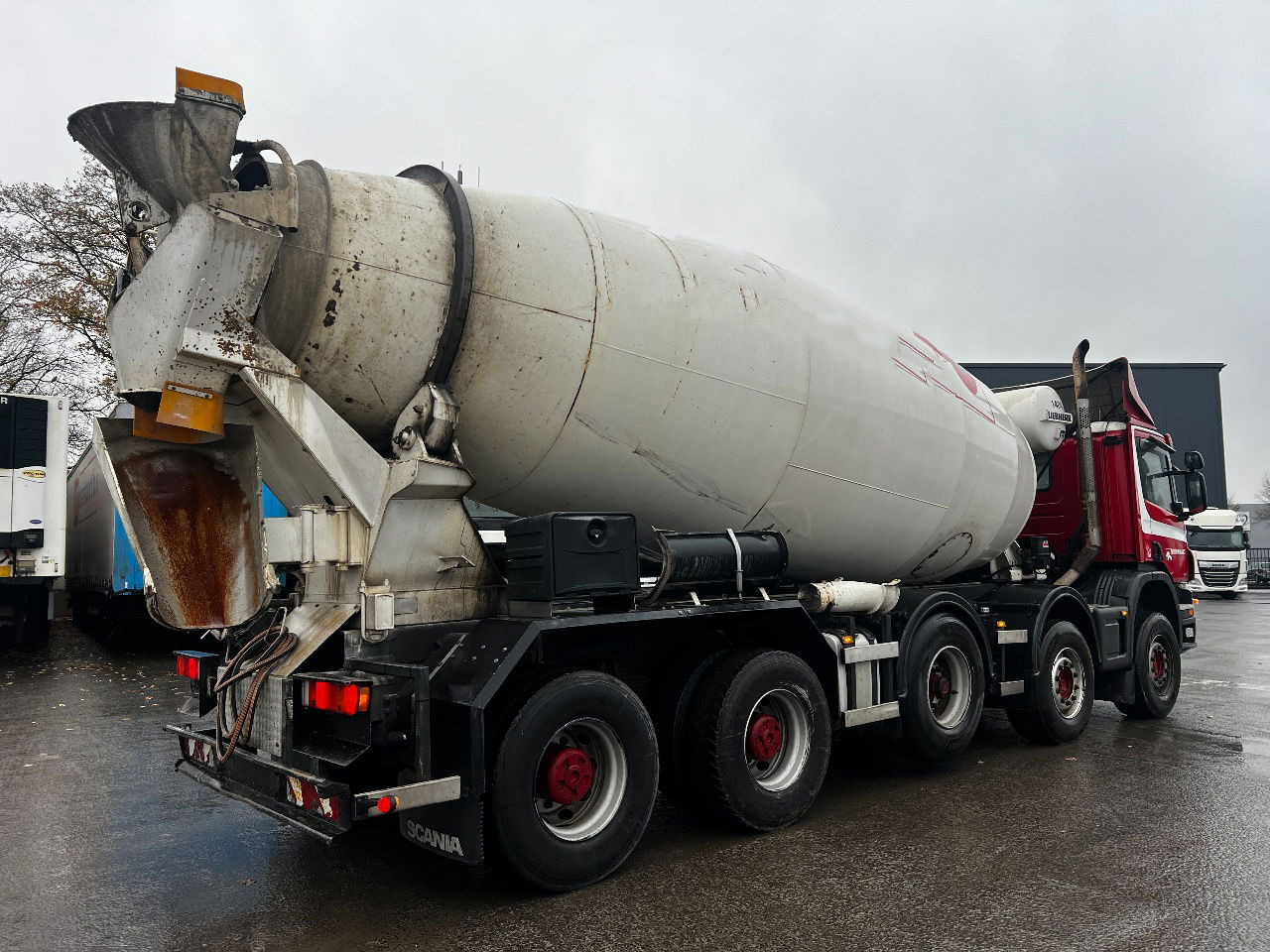 Scania P420 10x4, 15m3 Liebherr, full steel - Caminhão betoneira: foto 3 Scania P420 10x4, 15m3 Liebherr, full steel - Caminhão betoneira: foto 3