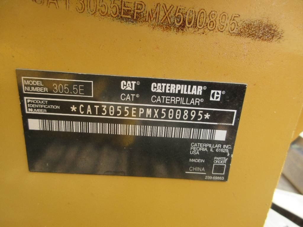 Escavadora de rastos CAT 305.5 E: foto 13