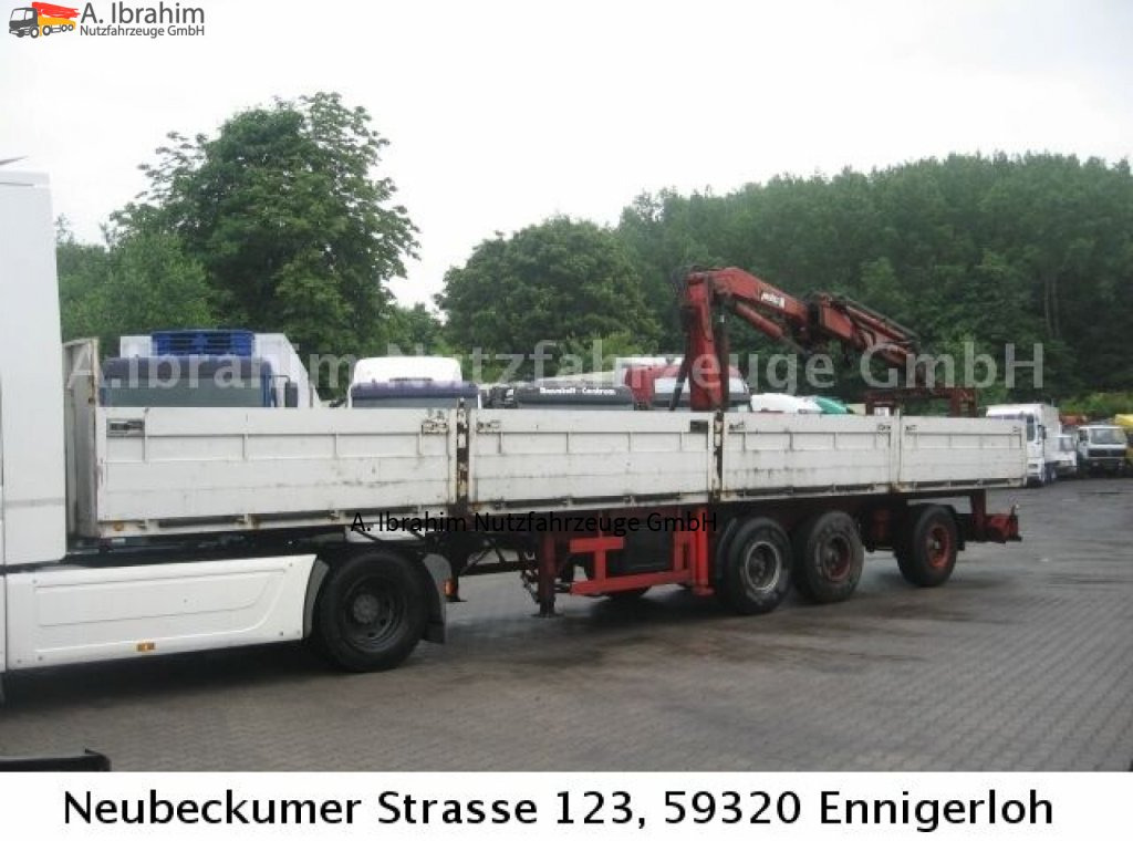 Ackermann PS24/12.5E PS 24 12,5 E mit MKG 150 - Semi-reboque plataforma/ Caixa aberta: foto 5 Ackermann PS24/12.5E PS 24 12,5 E mit MKG 150 - Semi-reboque plataforma/ Caixa aberta: foto 5