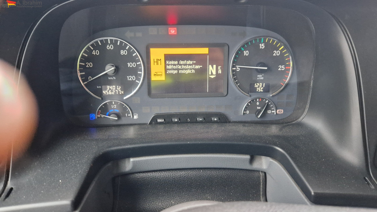 Mercedes-Benz 2541L Baustoff mit HIAB 122, Palettengabel Lift-Lenkachse, mp3 - Caminhão grua, Camião de caixa aberta/ Plataforma: foto 5 Mercedes-Benz 2541L Baustoff mit HIAB 122, Palettengabel Lift-Lenkachse, mp3 - Caminhão grua, Camião de caixa aberta/ Plataforma: foto 5