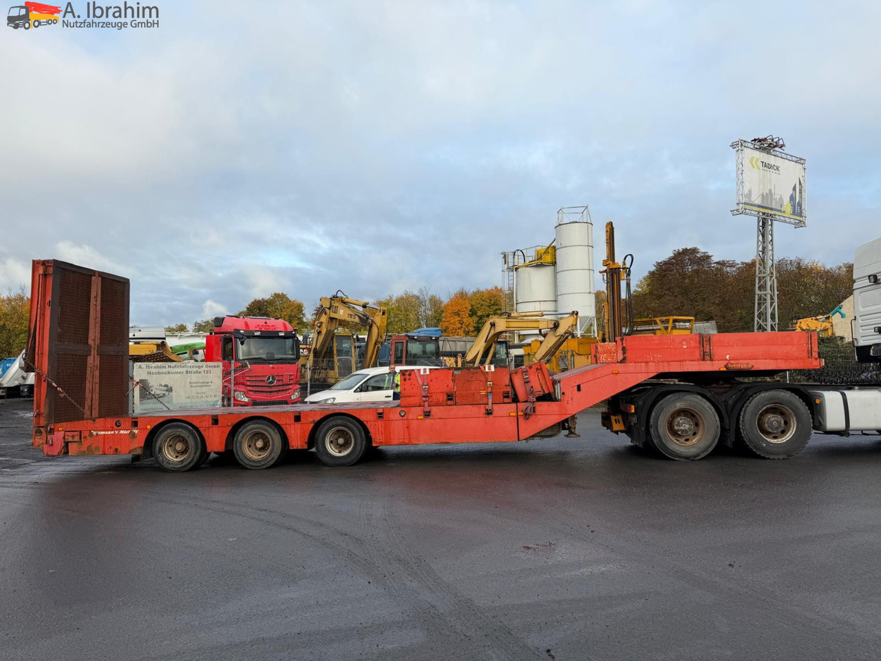 Nooteboom OSD-48-03 V/L ausziehbar | 1 x Lenkachse | Rampen - Semireboque baixa: foto 2 Nooteboom OSD-48-03 V/L ausziehbar | 1 x Lenkachse | Rampen - Semireboque baixa: foto 2