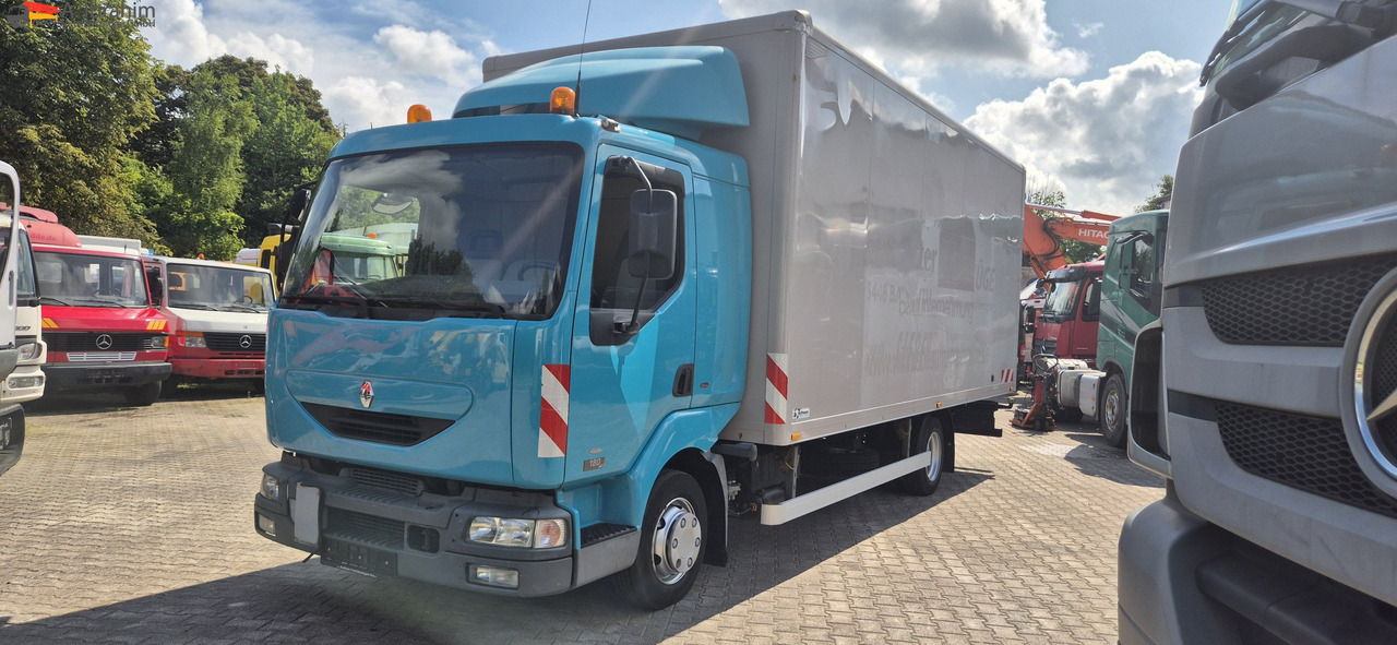 Renault Midlum 180 DCI Werkstattkoffer mit Treppe - Carrinha de contentor: foto 1 Renault Midlum 180 DCI Werkstattkoffer mit Treppe - Carrinha de contentor: foto 1