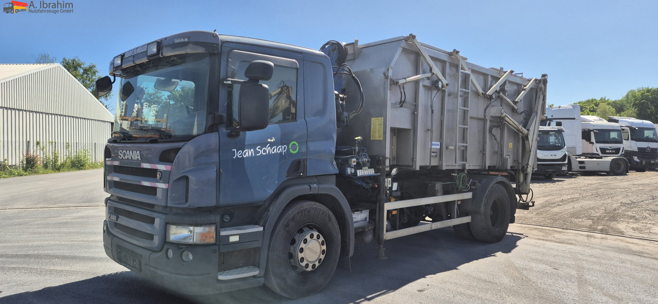 Scania P 280 Edelstahlkipper für Tierabfälle 2 Kammer - Caminhão basculante, Caminhão grua: foto 1 Scania P 280 Edelstahlkipper für Tierabfälle 2 Kammer - Caminhão basculante, Caminhão grua: foto 1