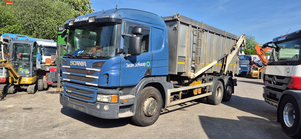 Scania P 380 Edelstahlkipper Tierentsorgung - Caminhão basculante: foto 1 Scania P 380 Edelstahlkipper Tierentsorgung - Caminhão basculante: foto 1