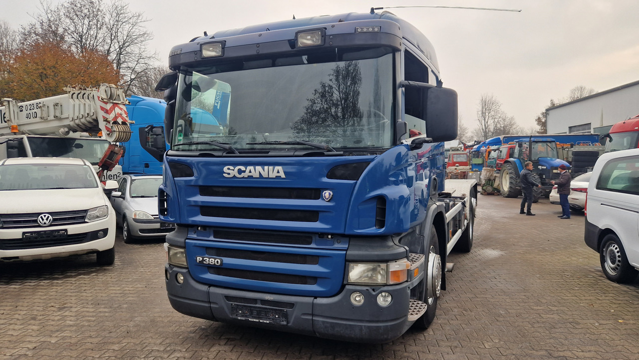 Caminhão polibenne Scania P380 VDL Haken  Lenk-Liftachse: foto 8 Caminhão polibenne Scania P380 VDL Haken  Lenk-Liftachse: foto 8