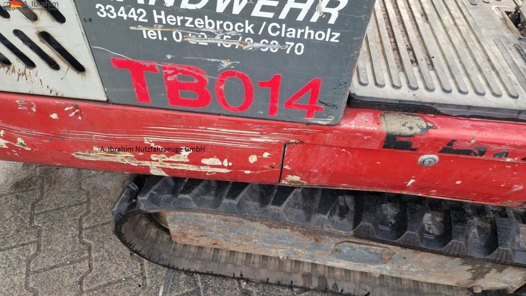 Mini escavadeira Takeuchi TB 014 Minibagger Zustand gut: foto 15