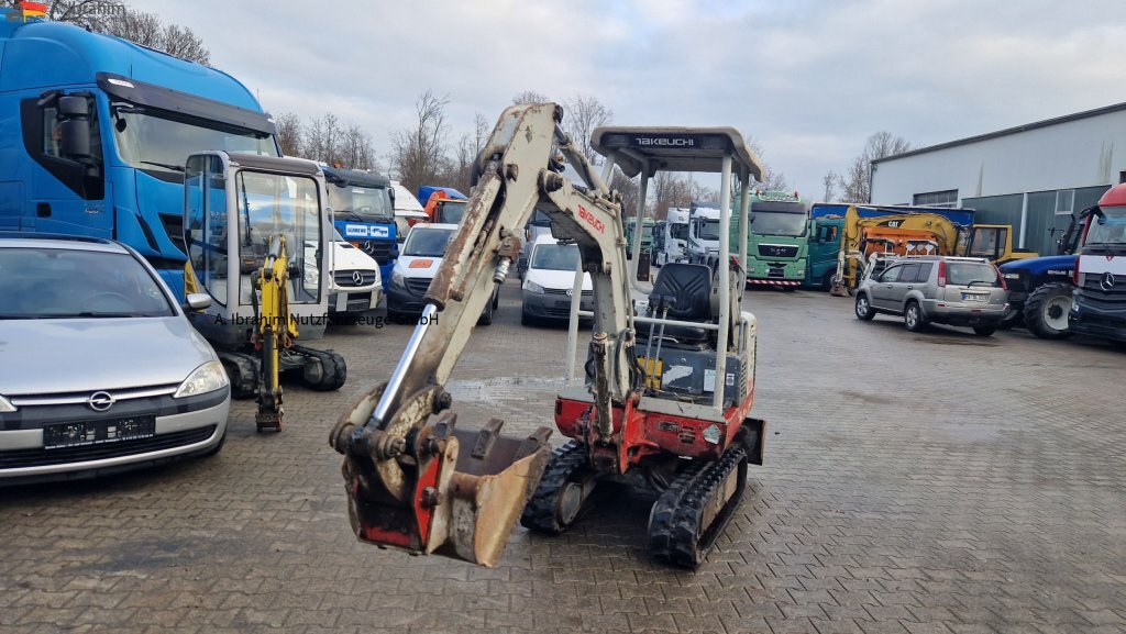 Mini escavadeira Takeuchi TB 014 Minibagger Zustand gut: foto 9