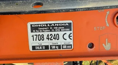 SPONDA IDRAULICA DHOLLANDIA - Rampa hidráulica: foto 3 SPONDA IDRAULICA DHOLLANDIA - Rampa hidráulica: foto 3