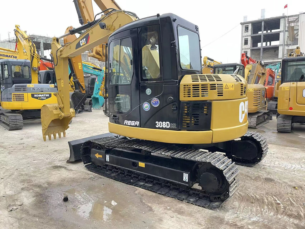 Caterpillar 308D CR - Mini escavadeira: foto 4 Caterpillar 308D CR - Mini escavadeira: foto 4