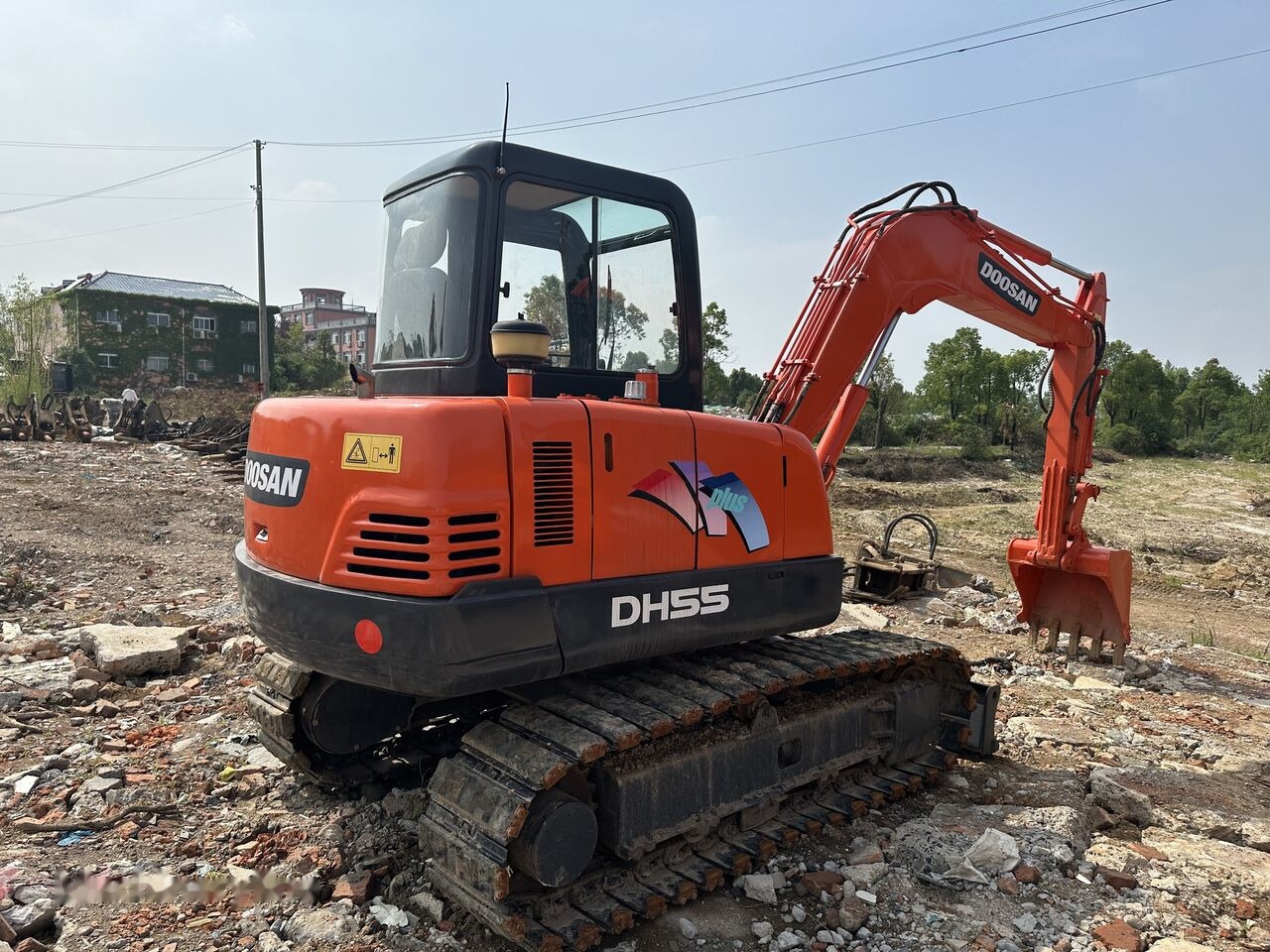 Doosan DH55 - Escavadora de rastos: foto 4 Doosan DH55 - Escavadora de rastos: foto 4