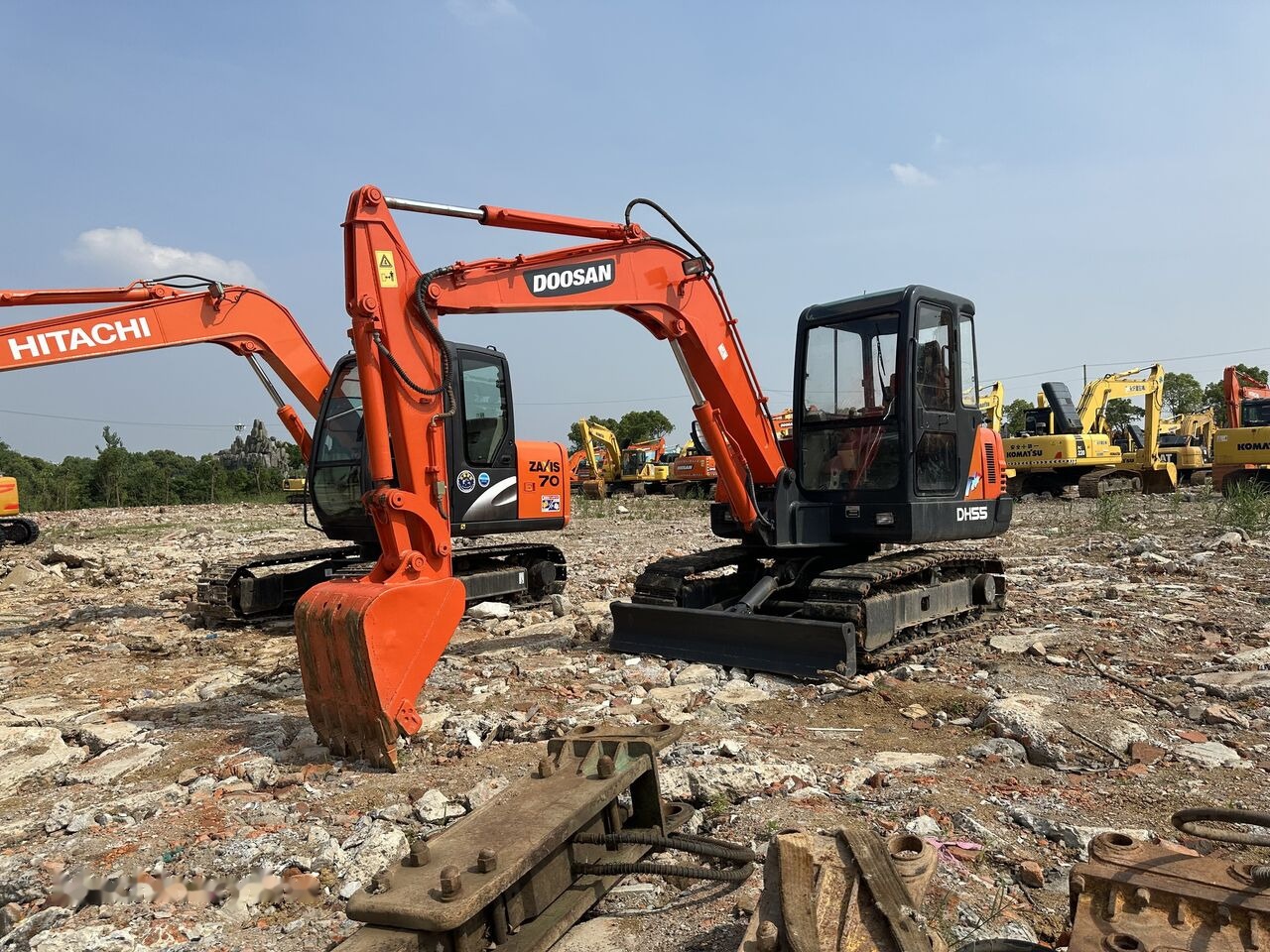 Doosan DH55 - Escavadora de rastos: foto 5 Doosan DH55 - Escavadora de rastos: foto 5