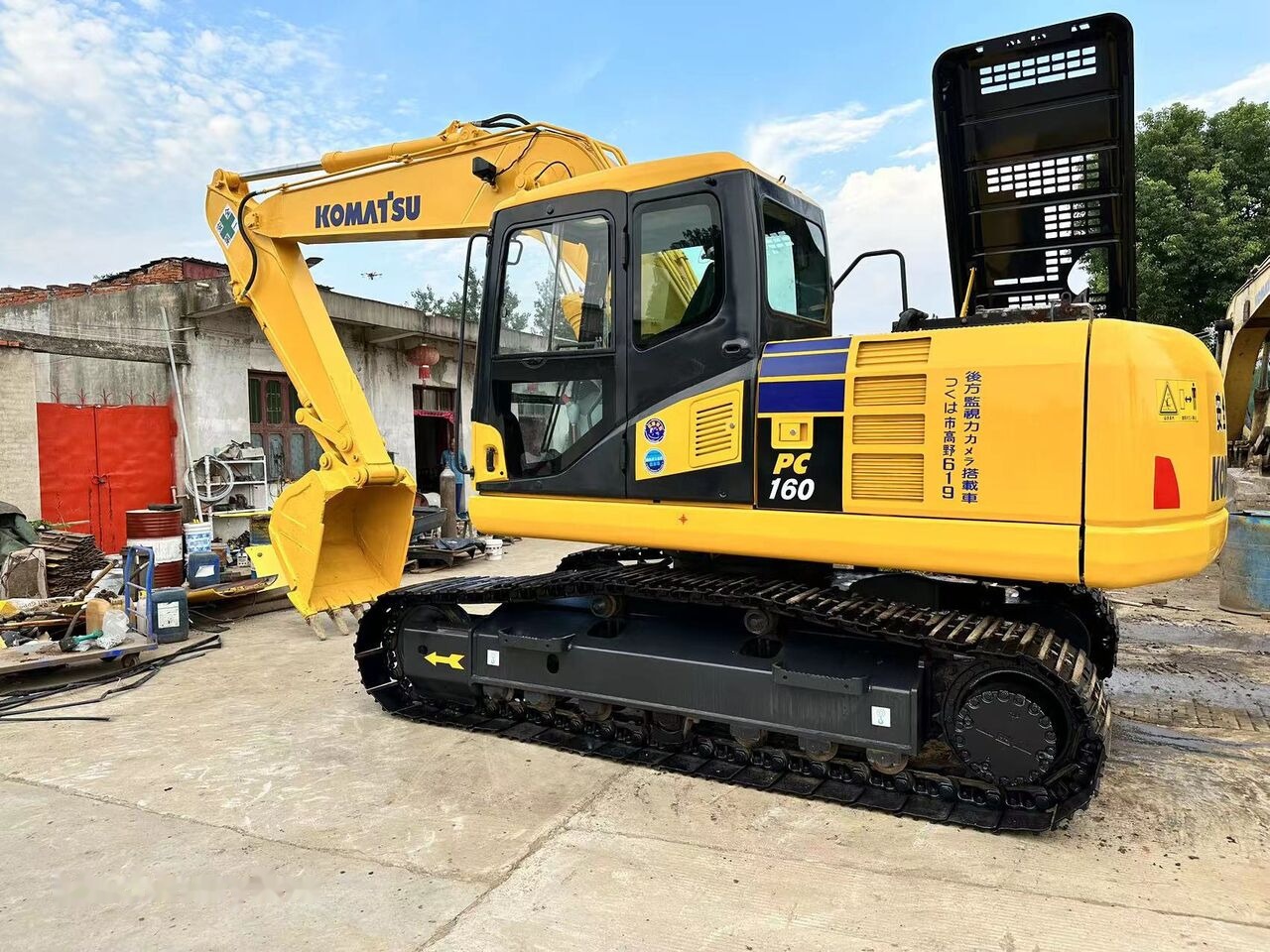 Komatsu PC160 - Escavadora de rastos: foto 3 Komatsu PC160 - Escavadora de rastos: foto 3