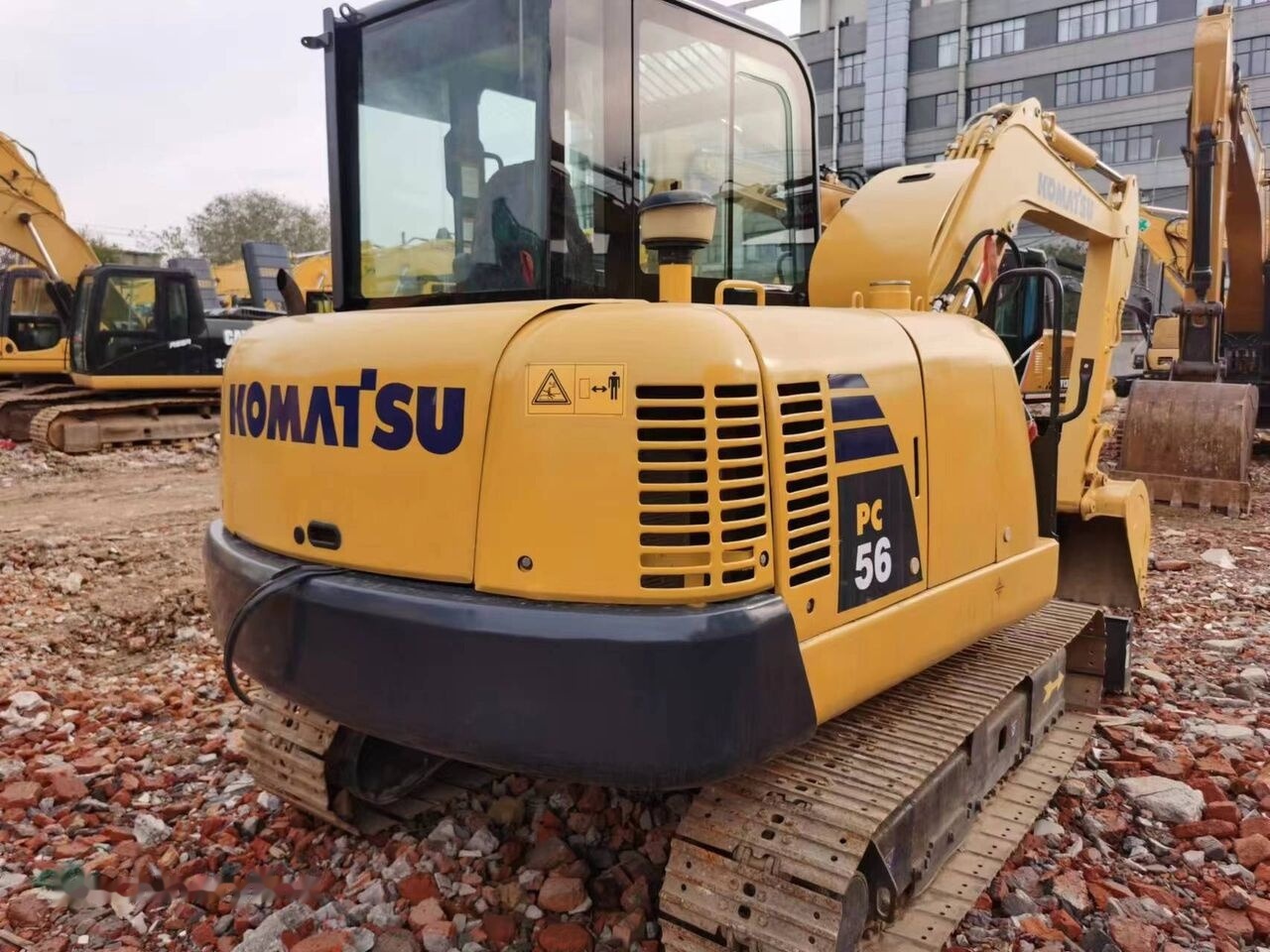 Komatsu PC56 - Mini escavadeira: foto 4 Komatsu PC56 - Mini escavadeira: foto 4