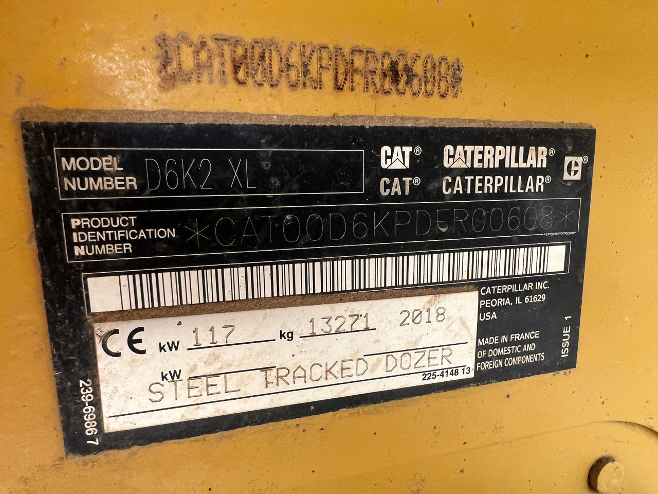 CAT D 6K XL mit Aufreisser u. Trimble - Buldôzer: foto 5 CAT D 6K XL mit Aufreisser u. Trimble - Buldôzer: foto 5