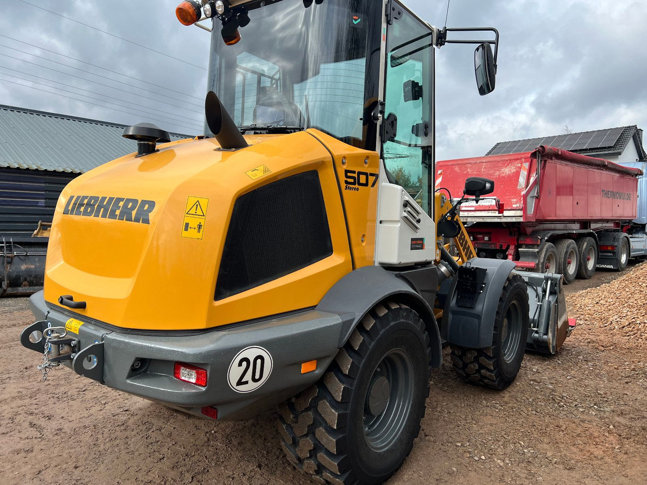 Liebherr L 507 Stereo V Likufix - Carregadeira de rodas: foto 2 Liebherr L 507 Stereo V Likufix - Carregadeira de rodas: foto 2