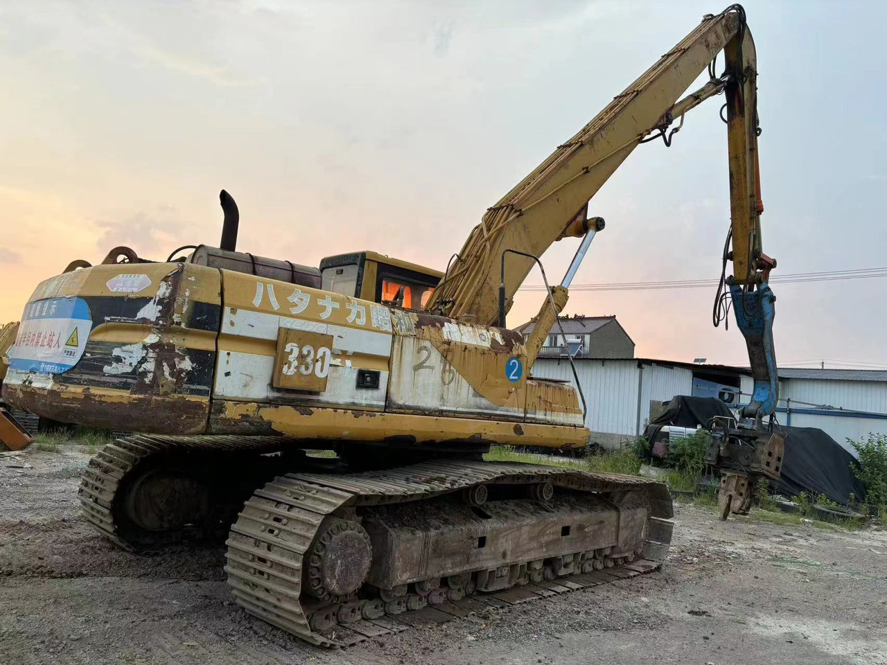CATERPILLAR CAT 330BL Pile driver - Bate estaca: foto 3 CATERPILLAR CAT 330BL Pile driver - Bate estaca: foto 3