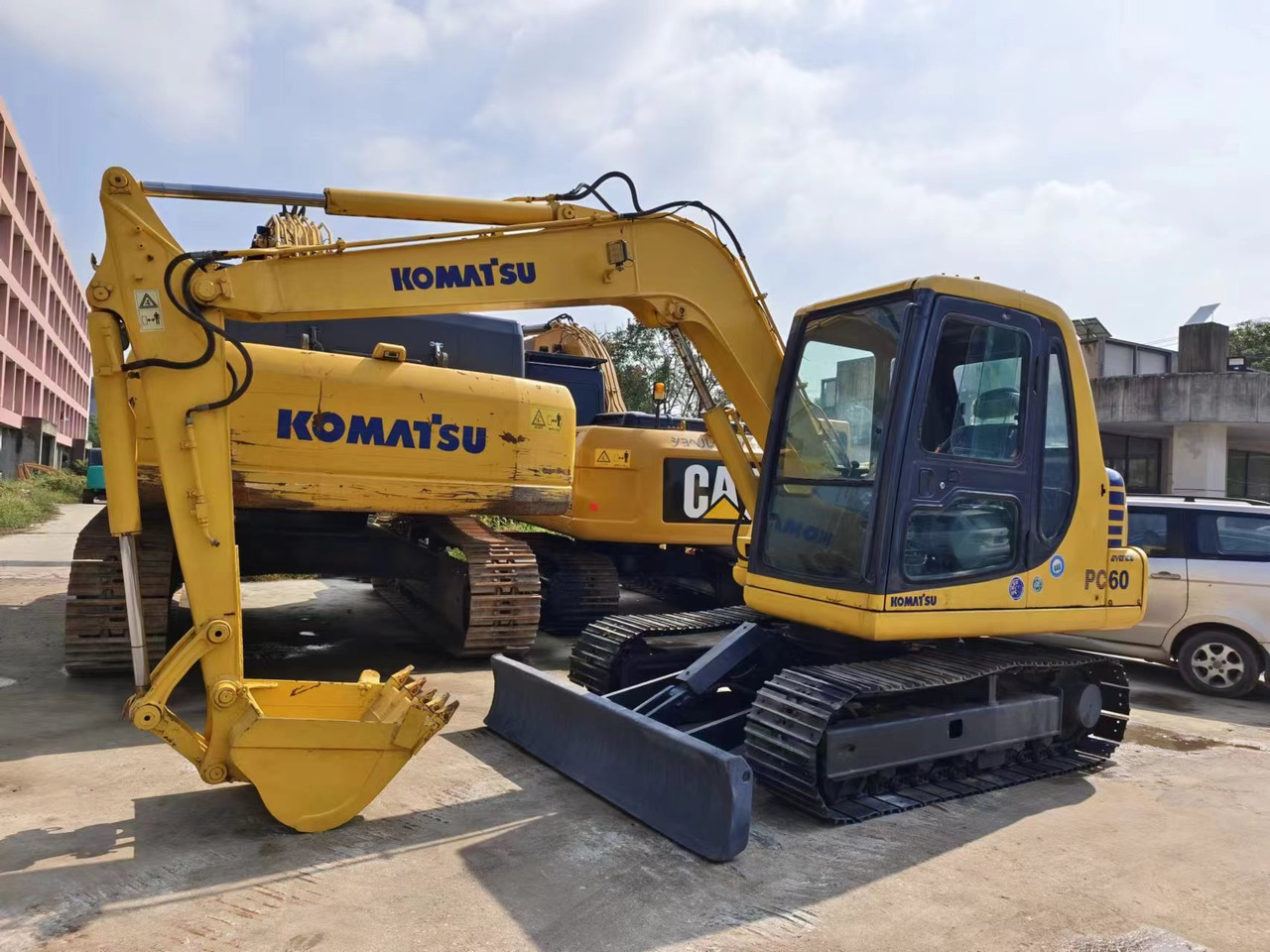 KOMATSU PC60-7 PC56 PC60 - Mini escavadeira: foto 5 KOMATSU PC60-7 PC56 PC60 - Mini escavadeira: foto 5