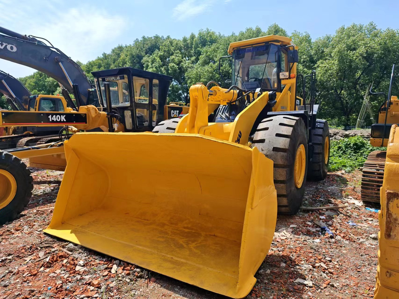 Carregadeira de rodas KOMATSU WA470-3: foto 6