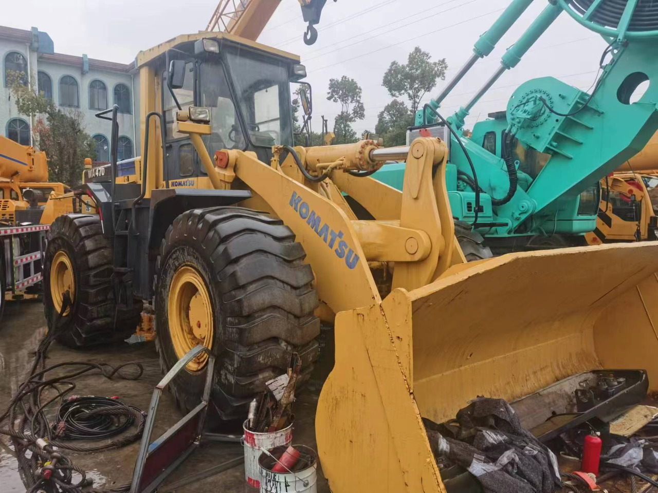 KOMATSU WA470 - Carregadeira de rodas: foto 2 KOMATSU WA470 - Carregadeira de rodas: foto 2