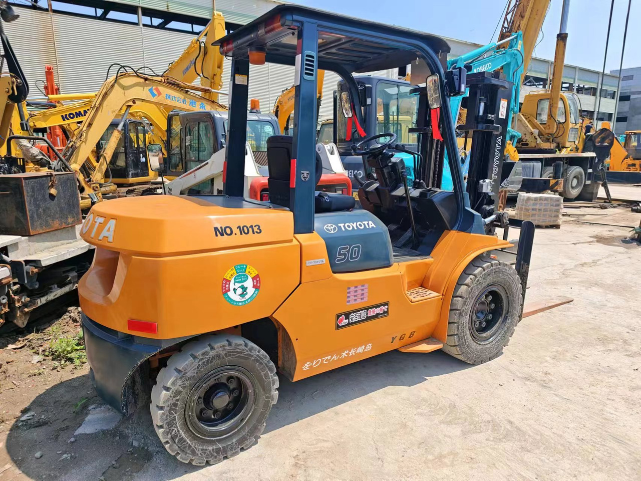 TOYOTA FD50 - Empilhadeira a diesel: foto 2 TOYOTA FD50 - Empilhadeira a diesel: foto 2