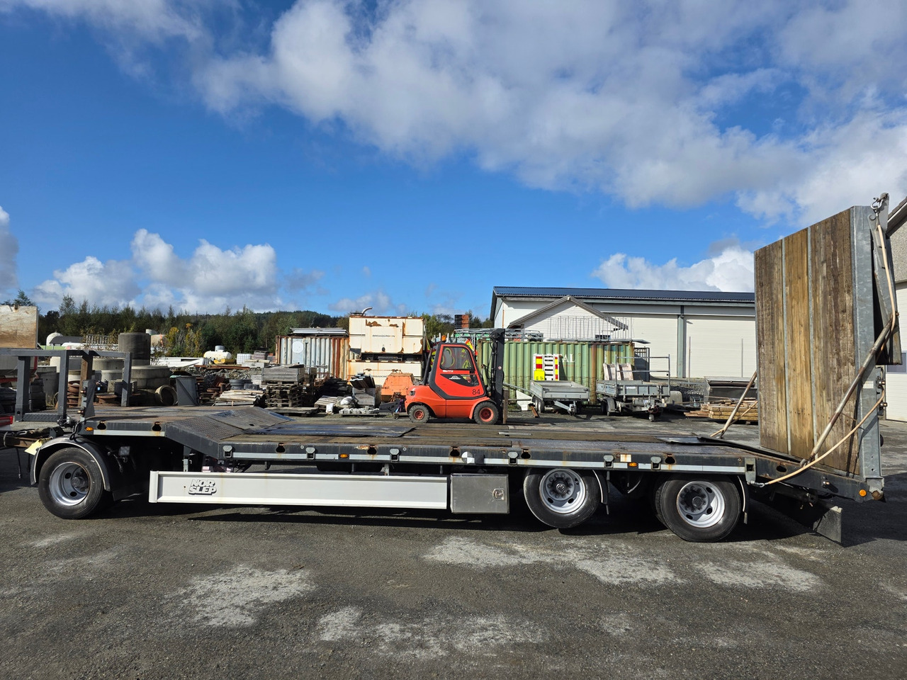 Fliegl Maskinhenger - Reboque baixa: foto 4 Fliegl Maskinhenger - Reboque baixa: foto 4