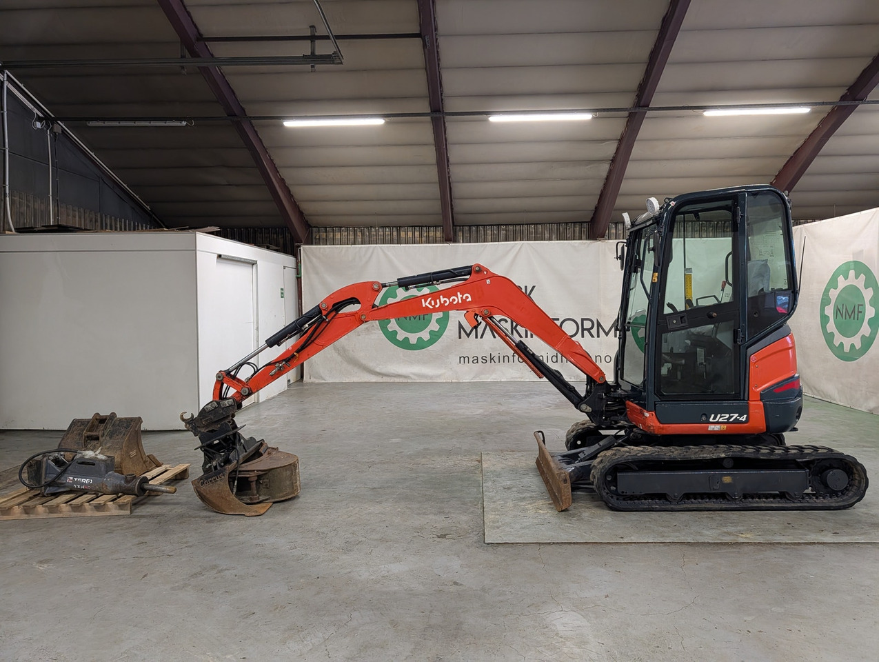 Kubota U27-4 - Mini escavadeira: foto 2 Kubota U27-4 - Mini escavadeira: foto 2