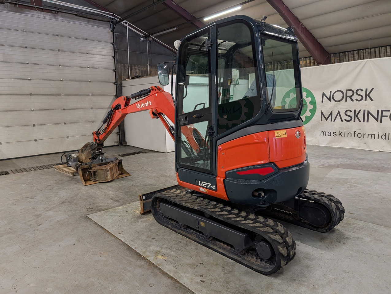 Kubota U27-4 - Mini escavadeira: foto 4 Kubota U27-4 - Mini escavadeira: foto 4