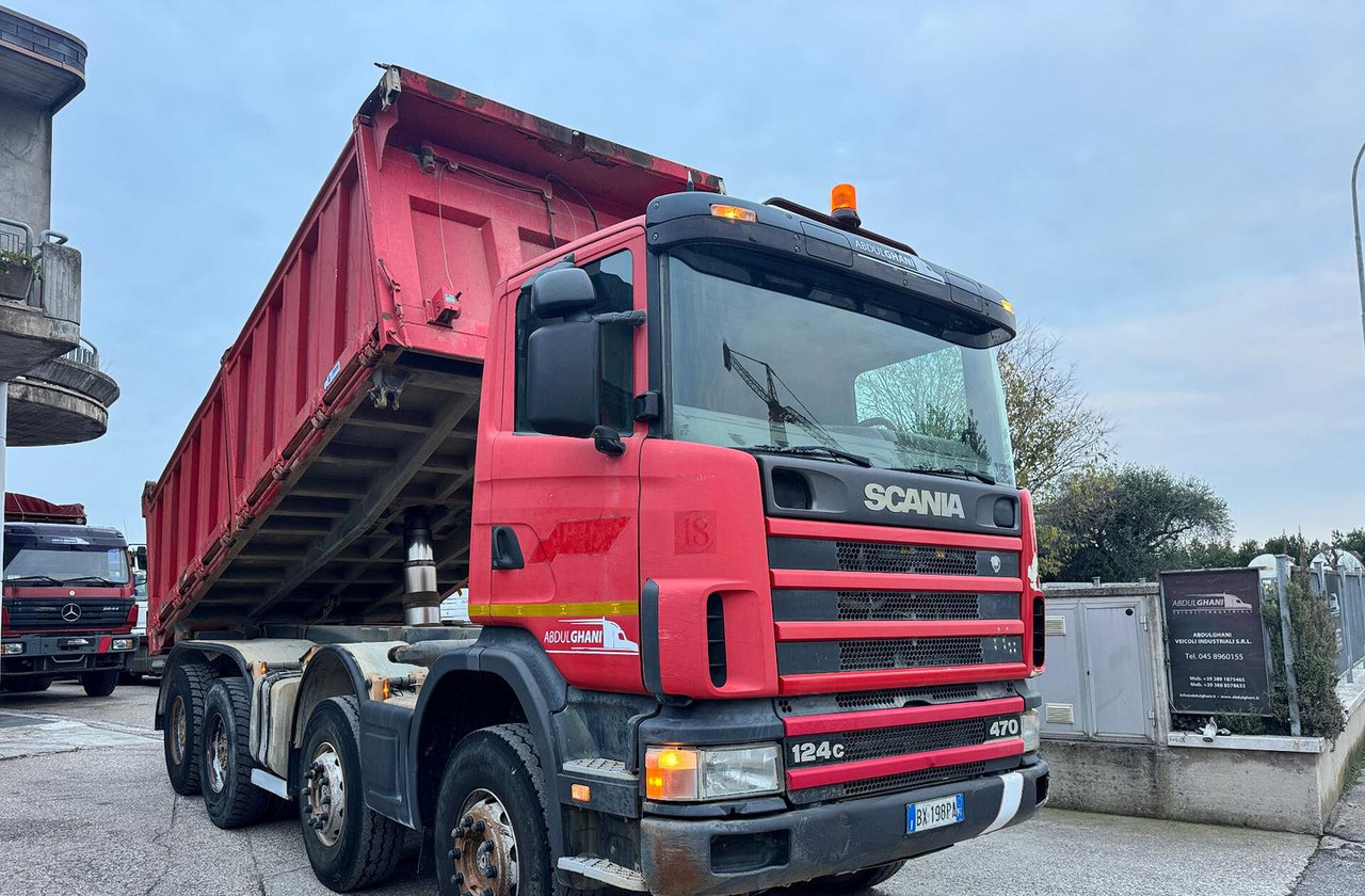 Scania R124/470 Ribaltabile 8X4 - Caminhão basculante: foto 1 Scania R124/470 Ribaltabile 8X4 - Caminhão basculante: foto 1