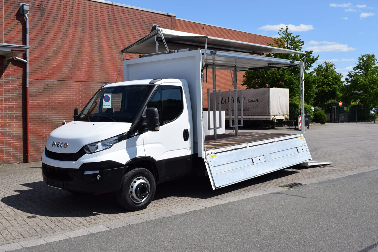 Iveco Daily 70 C 18 Schwenkwand Automatik LBW 1500KG - Caminhão transporte de bebidas: foto 1 Iveco Daily 70 C 18 Schwenkwand Automatik LBW 1500KG - Caminhão transporte de bebidas: foto 1