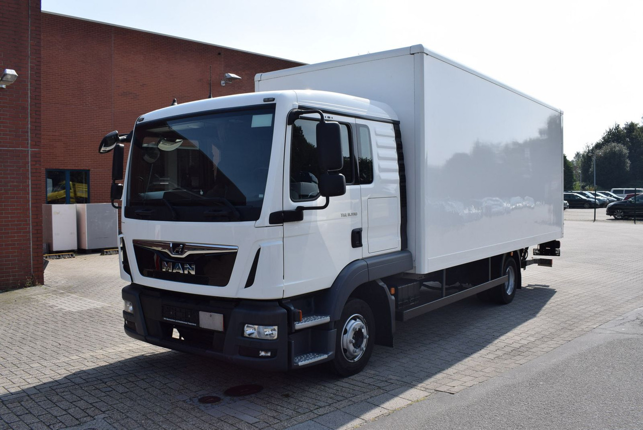 MAN TGL 8.190 Koffer 6,10m LBW Klima Tempomat AHK - Carrinha de contentor: foto 1 MAN TGL 8.190 Koffer 6,10m LBW Klima Tempomat AHK - Carrinha de contentor: foto 1