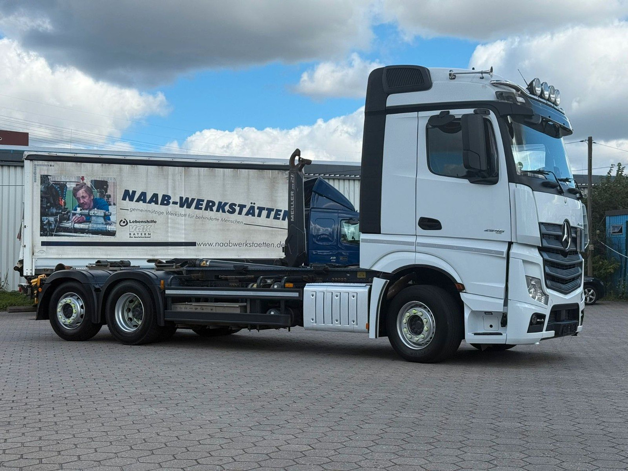 Mercedes-Benz Actros 2548 Meiller+ Funk+6x2 - Caminhão polibenne: foto 3 Mercedes-Benz Actros 2548 Meiller+ Funk+6x2 - Caminhão polibenne: foto 3