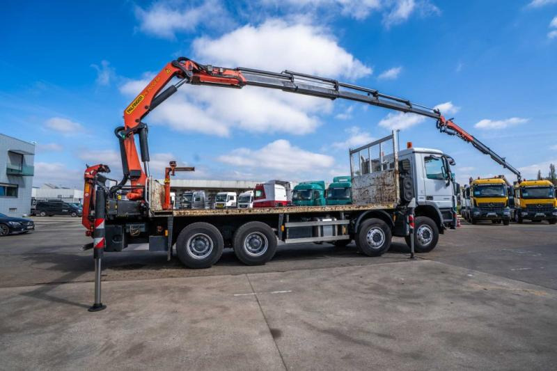 Mercedes ACTROS 3241-MP3+PALFINGER PK 26006/5X+JIB/3X - Camião de caixa aberta/ Plataforma, Caminhão grua: foto 2 Mercedes ACTROS 3241-MP3+PALFINGER PK 26006/5X+JIB/3X - Camião de caixa aberta/ Plataforma, Caminhão grua: foto 2