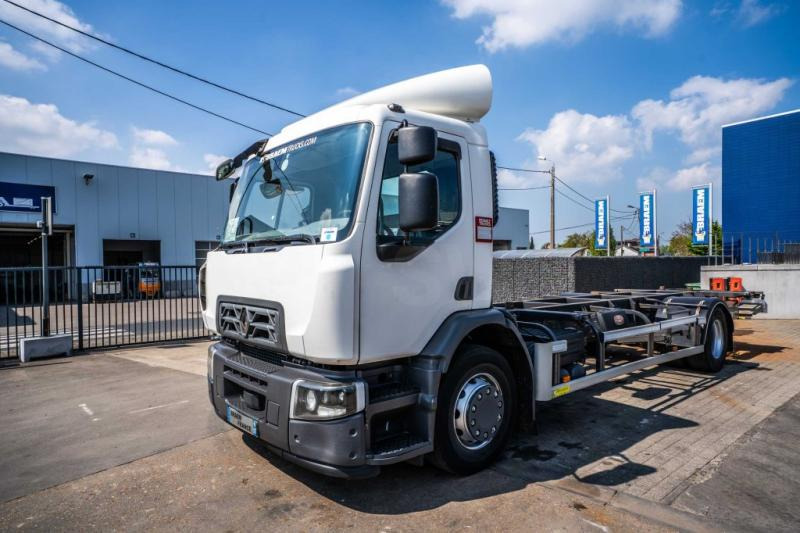 Renault D WIDE 380 DXI - Caminhão transportador de contêineres/ Caixa móvel: foto 1 Renault D WIDE 380 DXI - Caminhão transportador de contêineres/ Caixa móvel: foto 1