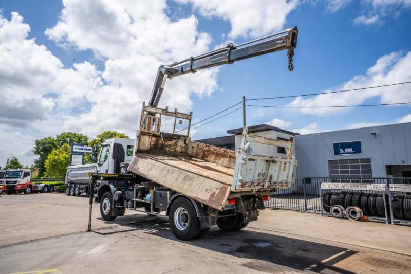 Renault KERAX 370 DXI + TRI BENNE+HIAB 16t/m + 2 EXT - Caminhão basculante, Caminhão grua: foto 5 Renault KERAX 370 DXI + TRI BENNE+HIAB 16t/m + 2 EXT - Caminhão basculante, Caminhão grua: foto 5