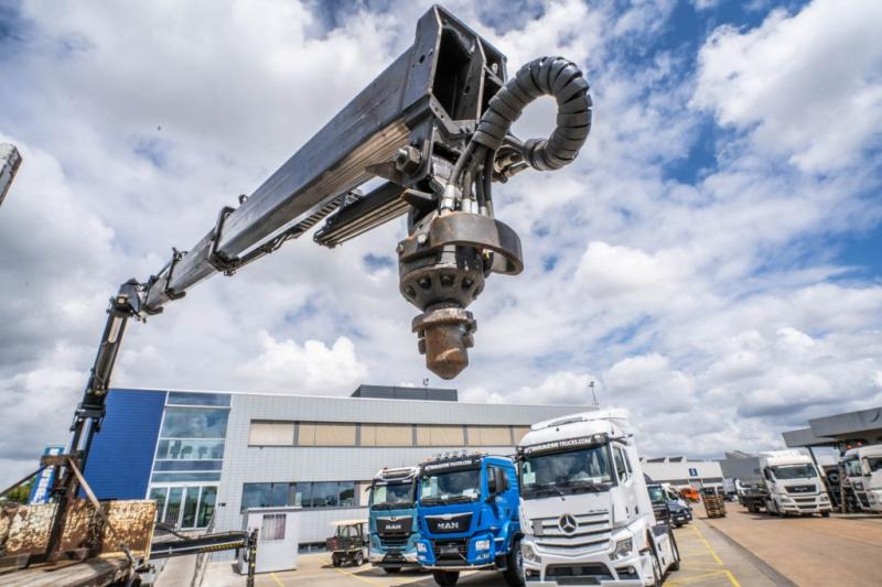Renault LANDER 340 DXI-6X4+HIAB 14 T/m/3xhydr. - Camião de caixa aberta/ Plataforma, Caminhão grua: foto 3 Renault LANDER 340 DXI-6X4+HIAB 14 T/m/3xhydr. - Camião de caixa aberta/ Plataforma, Caminhão grua: foto 3